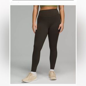 lululemon base pace leggings 31” black size 2